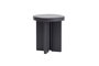Hanah Home Mesa Auxiliar Gris 42x49x42 cm MDF Patas Madera